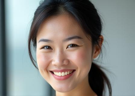 Paws & Petalsの創設者、笑顔の綾香のポートレート