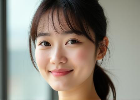 Paws & Petalsのペットケアスペシャリスト、笑顔のさくらのポートレート